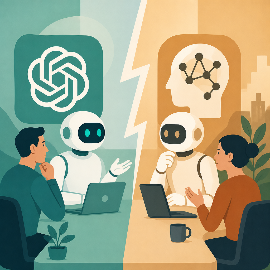 OpenAI 與 Anthropic 的 AI 工作爭論
