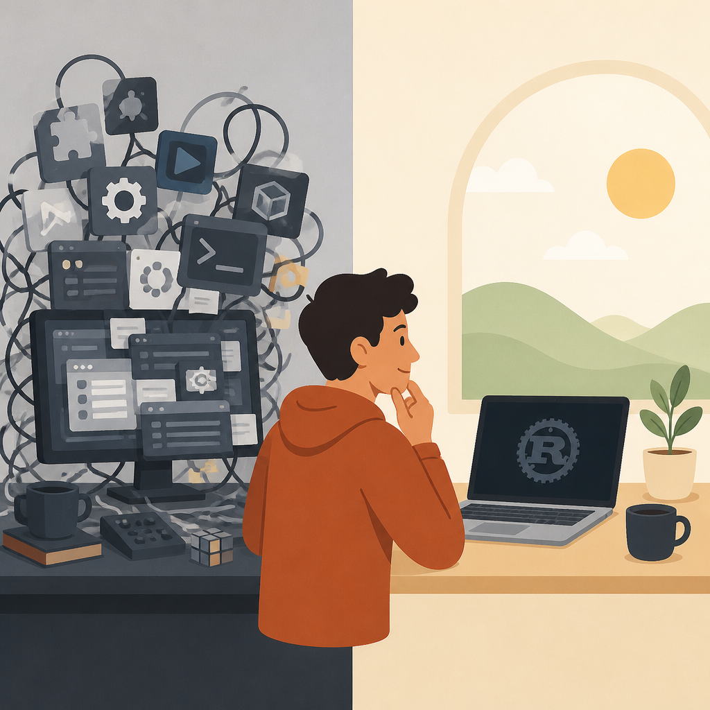Why Rust developers should stop over-tooling their setup