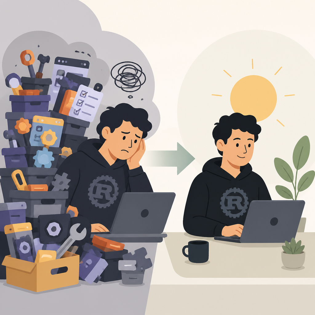 為什麼 Rust 開發者該停止過度堆工具