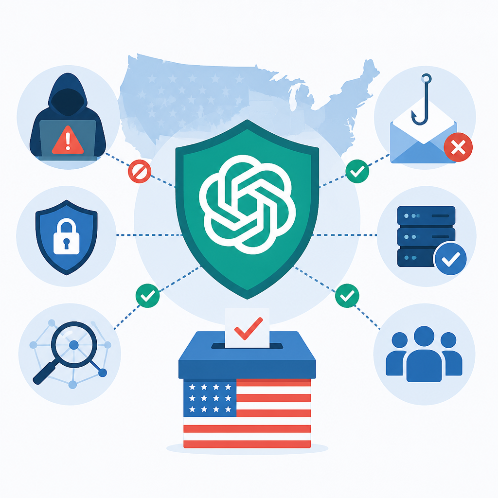 OpenAI Prepares Election Cyber Defenses in U.S.