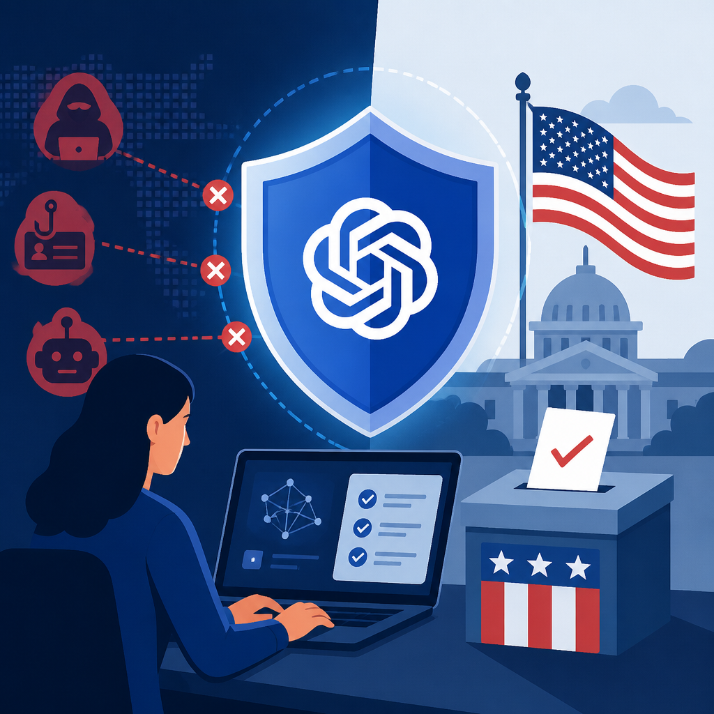 OpenAI Prepares Election Cyber Defenses in U.S.