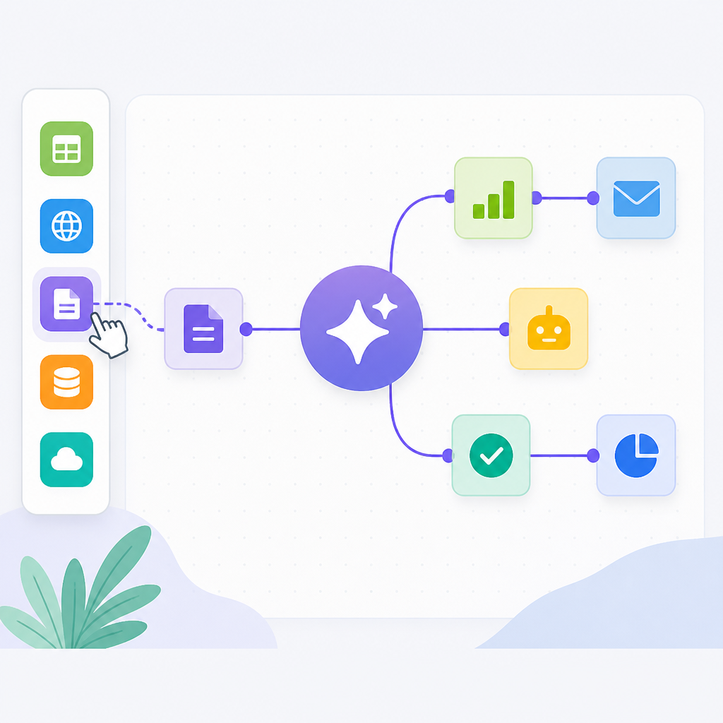 Make lets you wire AI workflows without code