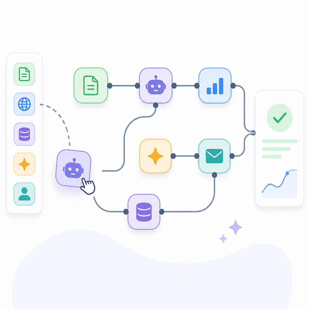 Make lets you wire AI workflows without code
