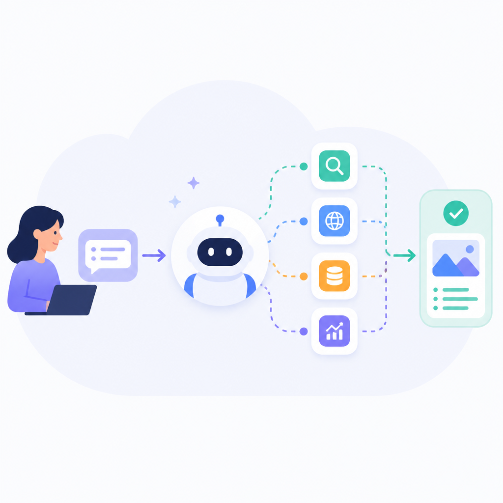AWS explains AI agents in one workflow
