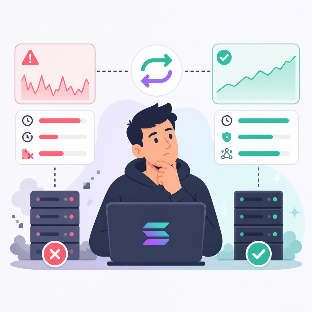 Solana dapp 何時該換 RPC