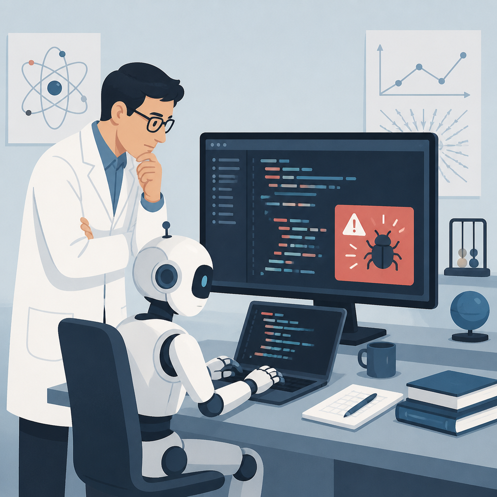 物理學家監督下，AI 寫科學程式仍會出錯