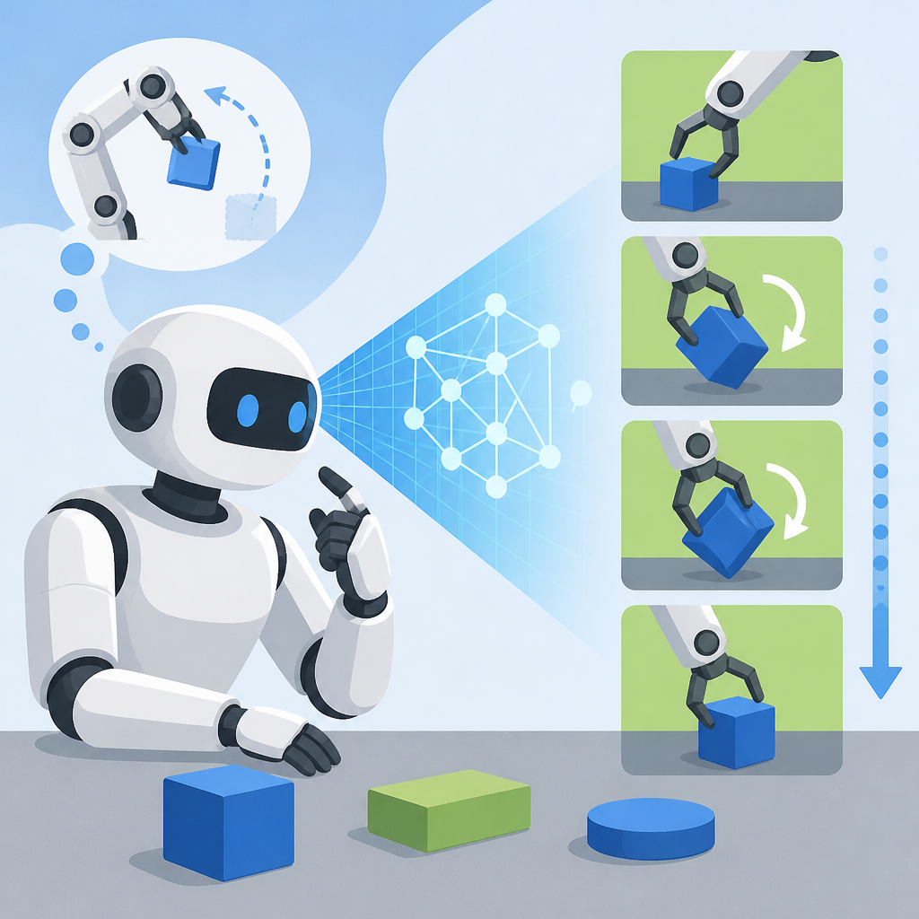 DynaFLIP teaches robot vision motion