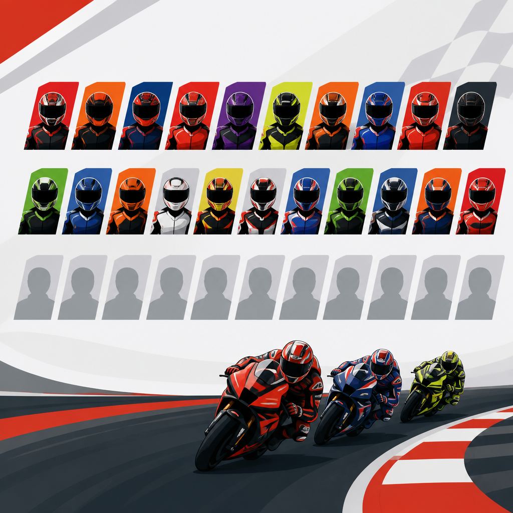 2027 MotoGP 22席已定16席