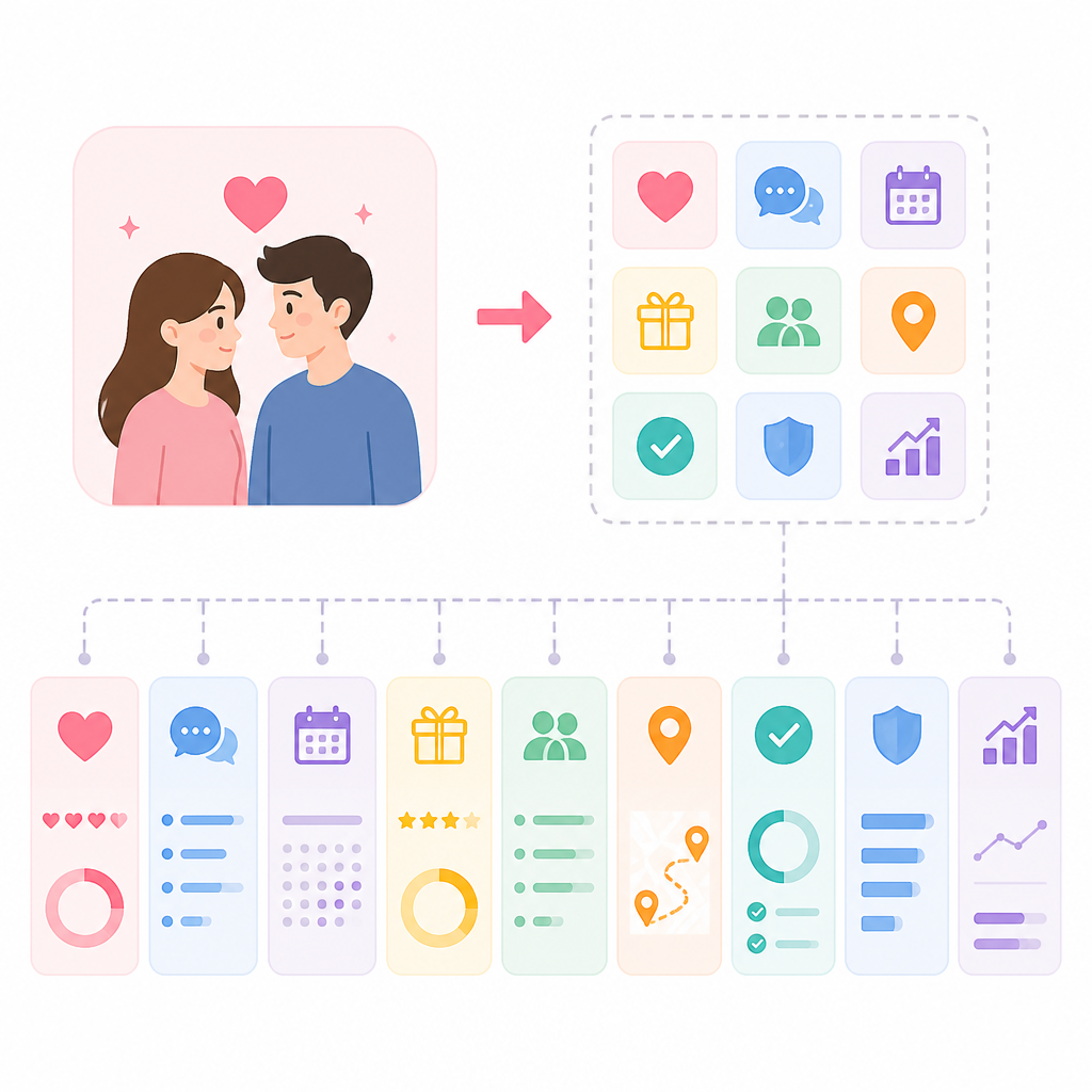 Perfect Match S4 情侶狀態拆成可抄表
