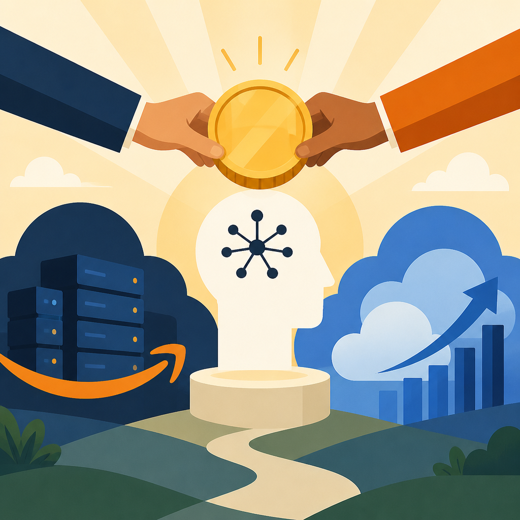 Anthropic’s $65B round turns AWS and Google Cloud into winners