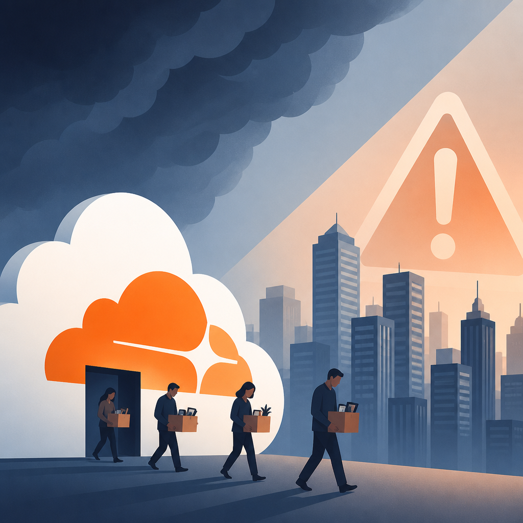 為什麼 Cloudflare 的裁員是在警告所有科技公司