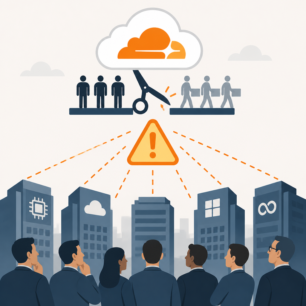 為什麼 Cloudflare 的裁員是在警告所有科技公司