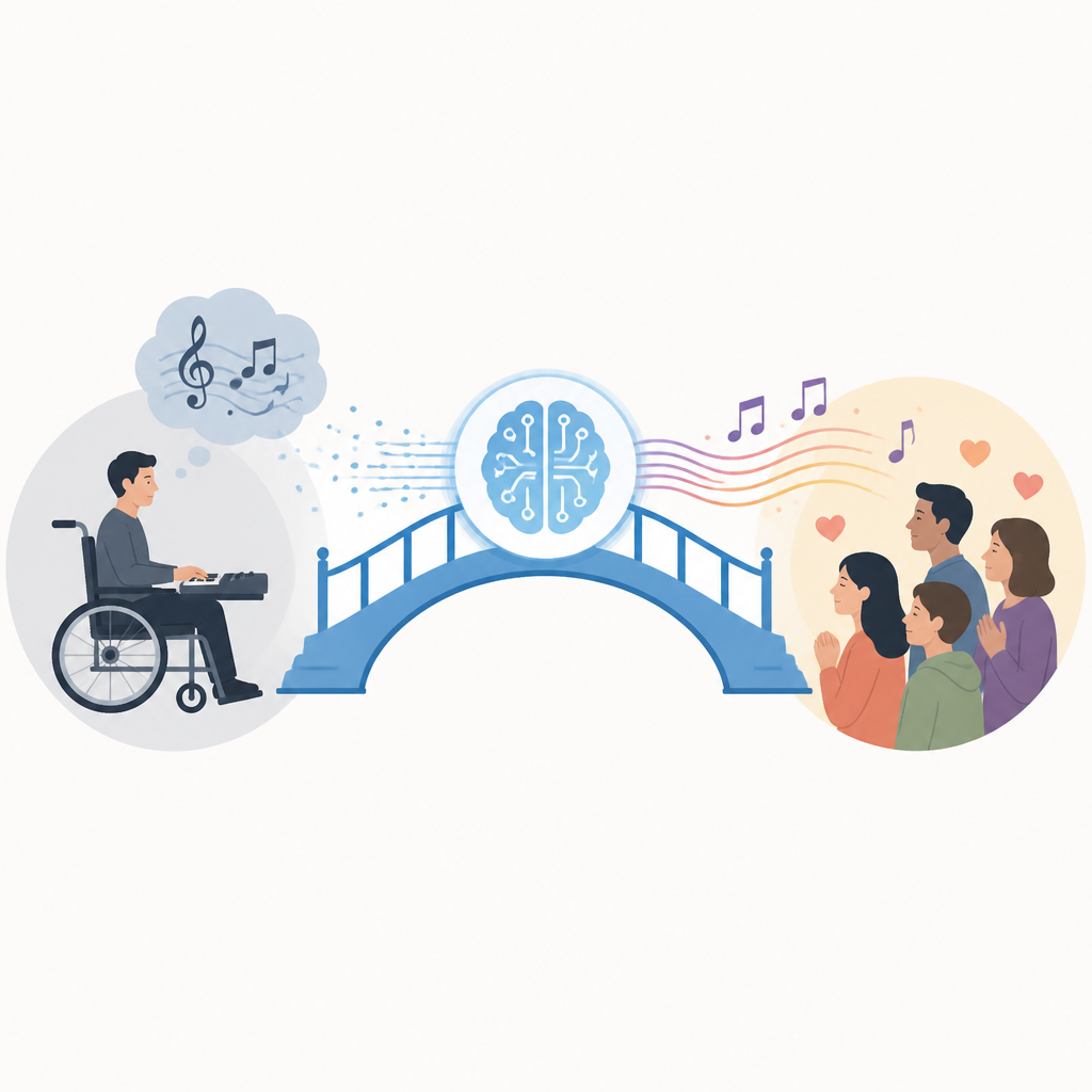 為什麼 AI 是失去行動能力音樂人的唯一誠實橋樑