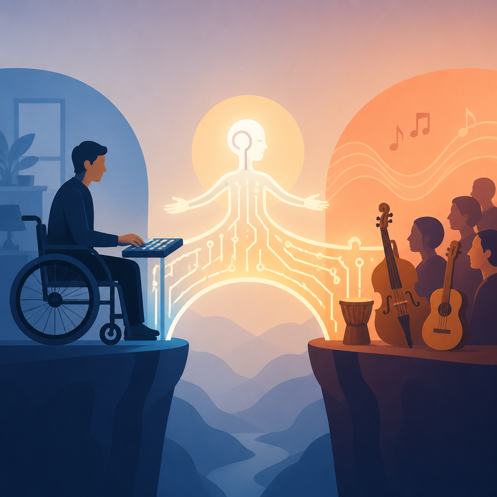 Why AI is the only honest bridge for musicians losing mobility