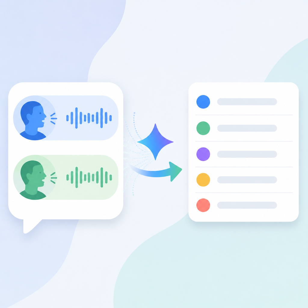 Gemini’s new voices turn chat into a list