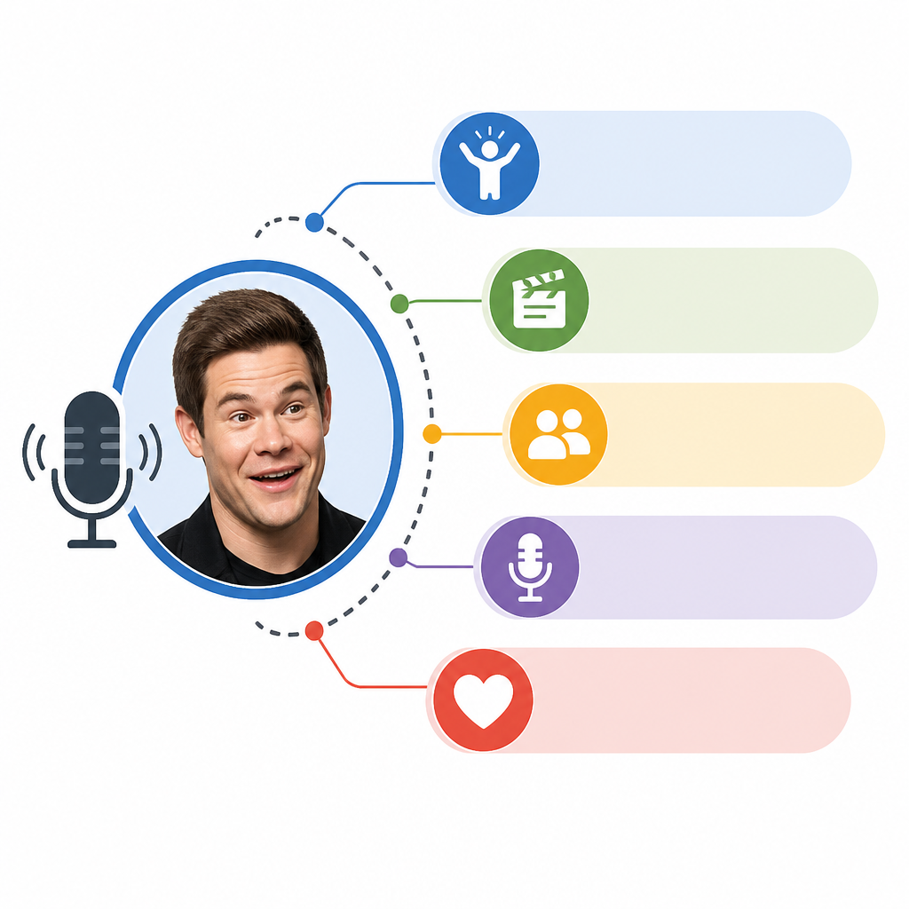 5 個 Adam DeVine Podcast 話題重點