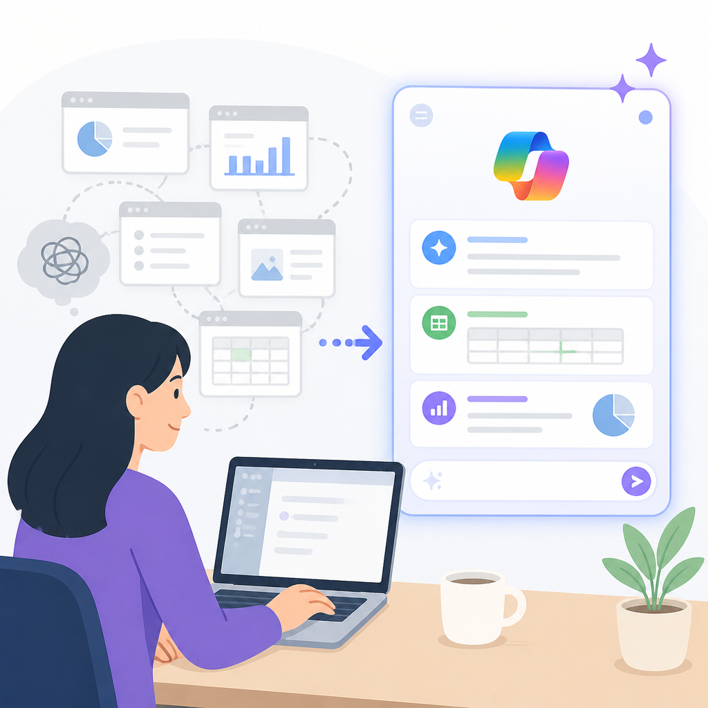 Microsoft Copilot 讓你少切頁