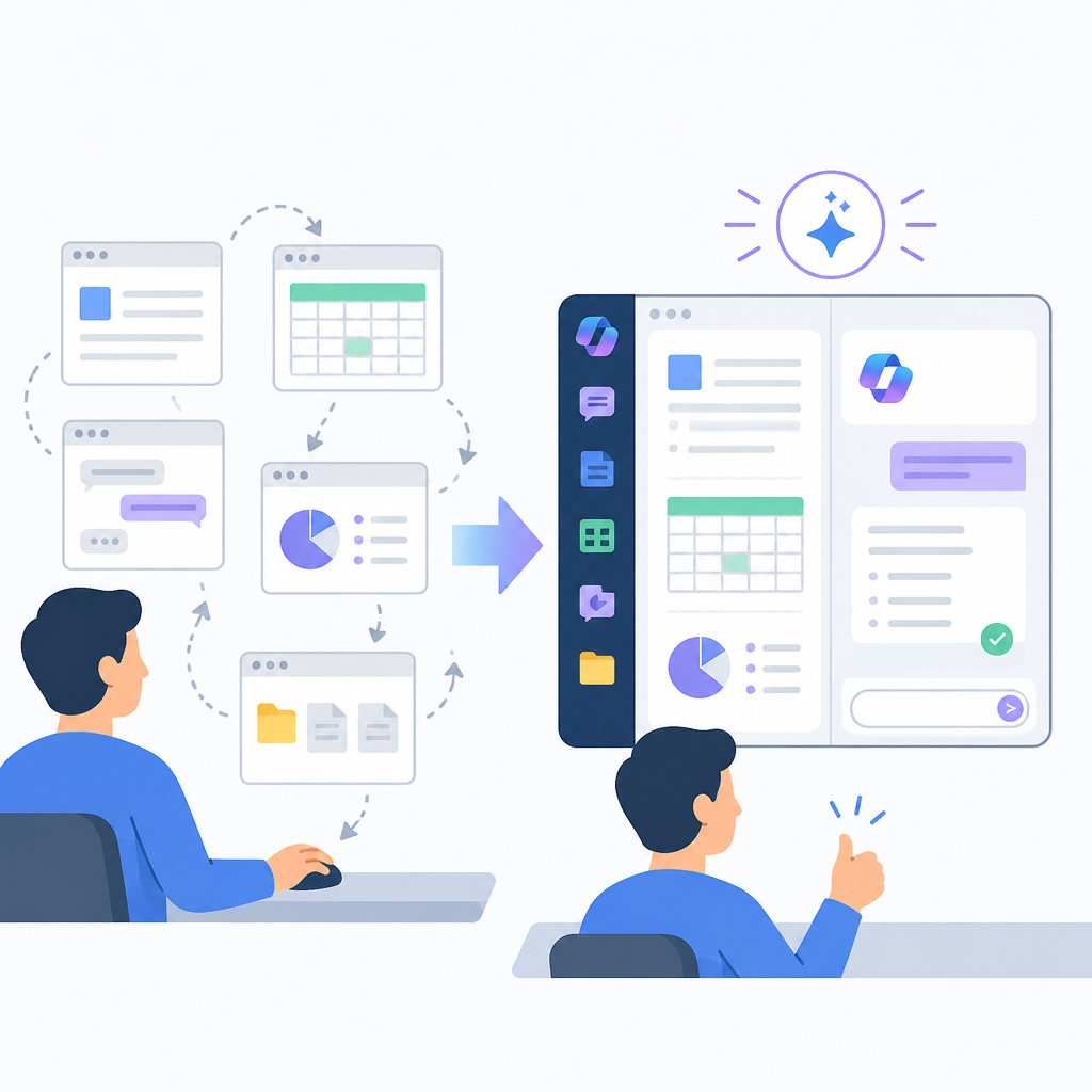 Microsoft Copilot 讓你少切頁