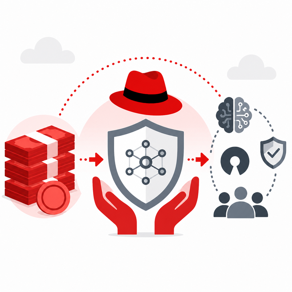 IBM、Red Hat 投入 50 億美元守護開源 AI 安全