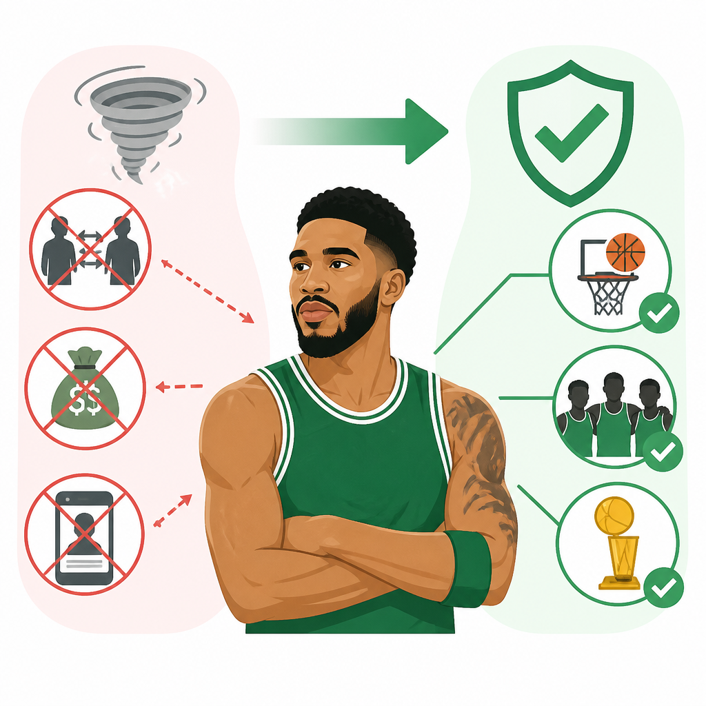 Why TikTok’s Jayson Tatum rumor mill is wrong