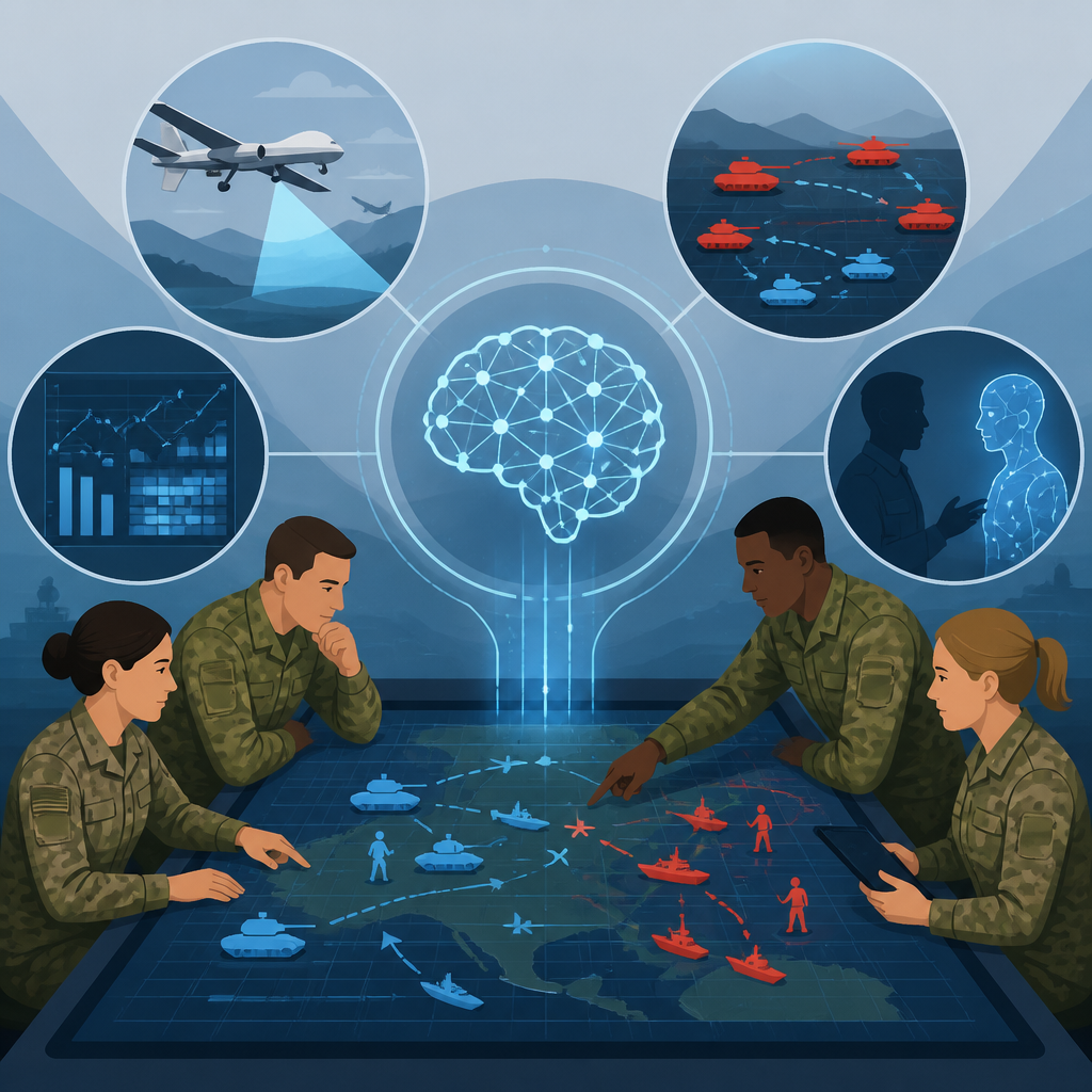 4 個 AI 正在改變美軍兵推的方式