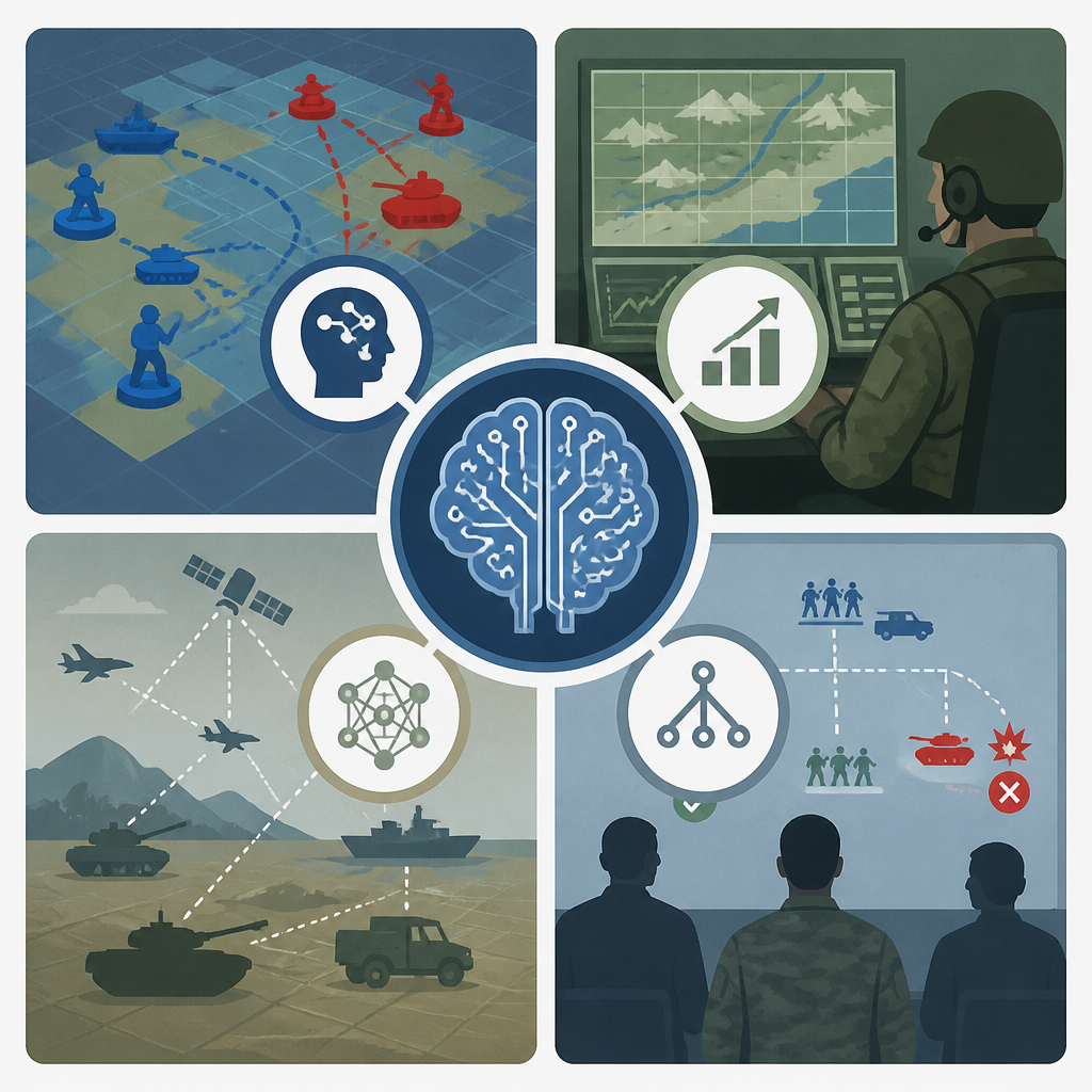 4 個 AI 正在改變美軍兵推的方式
