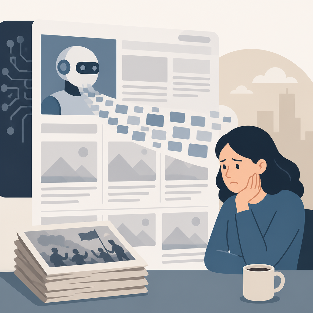 為什麼 AI 新聞版面正在辜負讀者