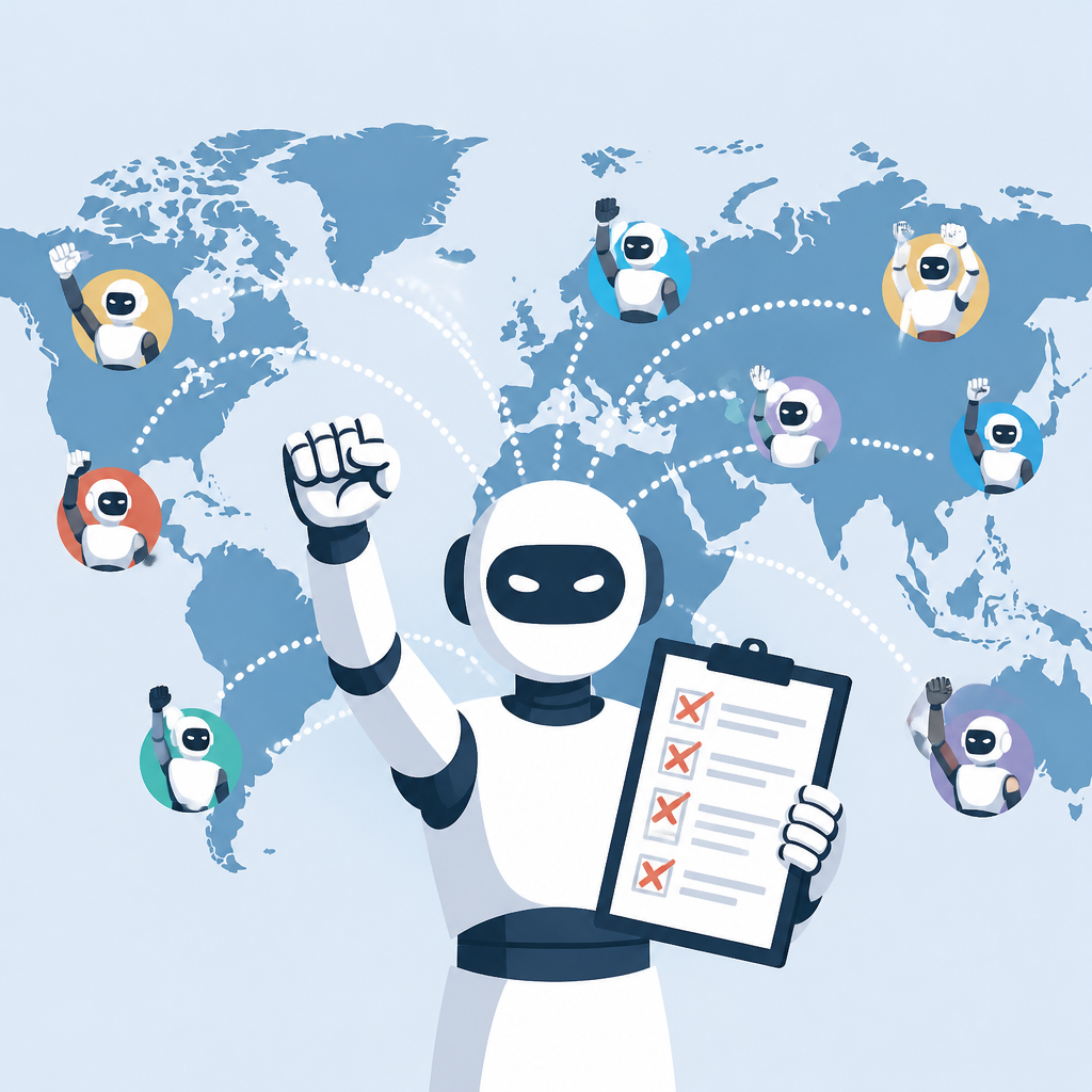 AI 反抗清單在全球擴散