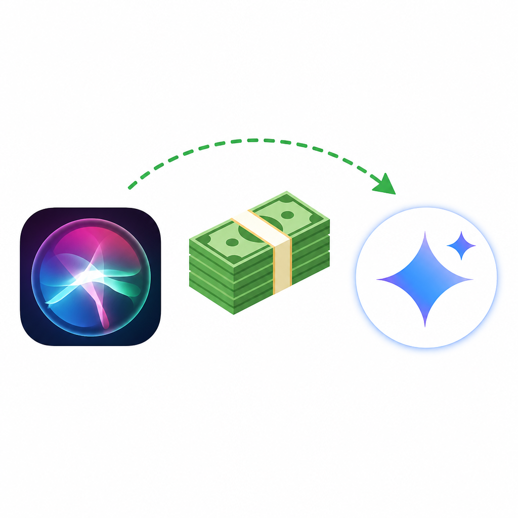 Apple Pays Google $1B for Gemini in Siri