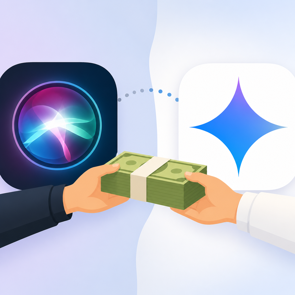 Apple Pays Google $1B for Gemini in Siri
