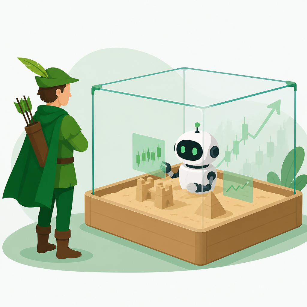 Robinhood 讓 AI 交易先關進沙盒