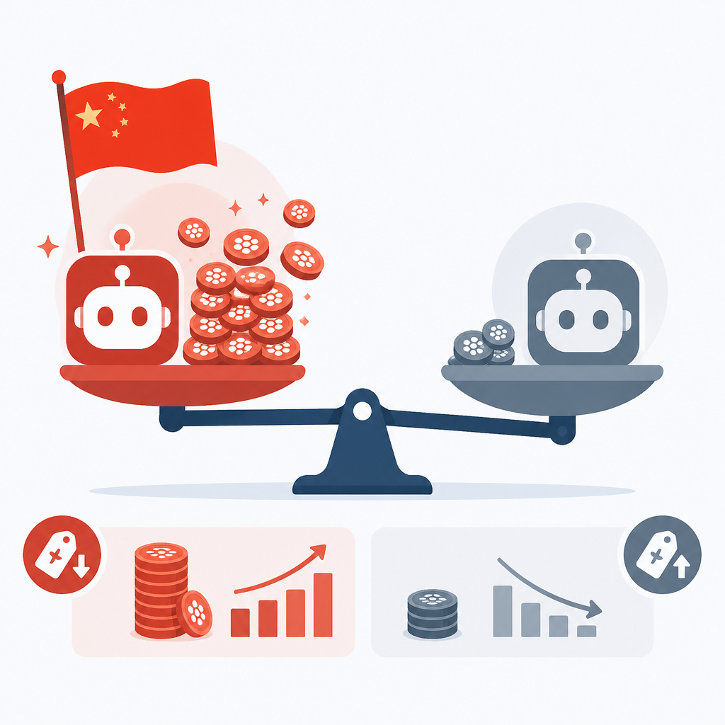 Chinese AI models are winning on tokens and price