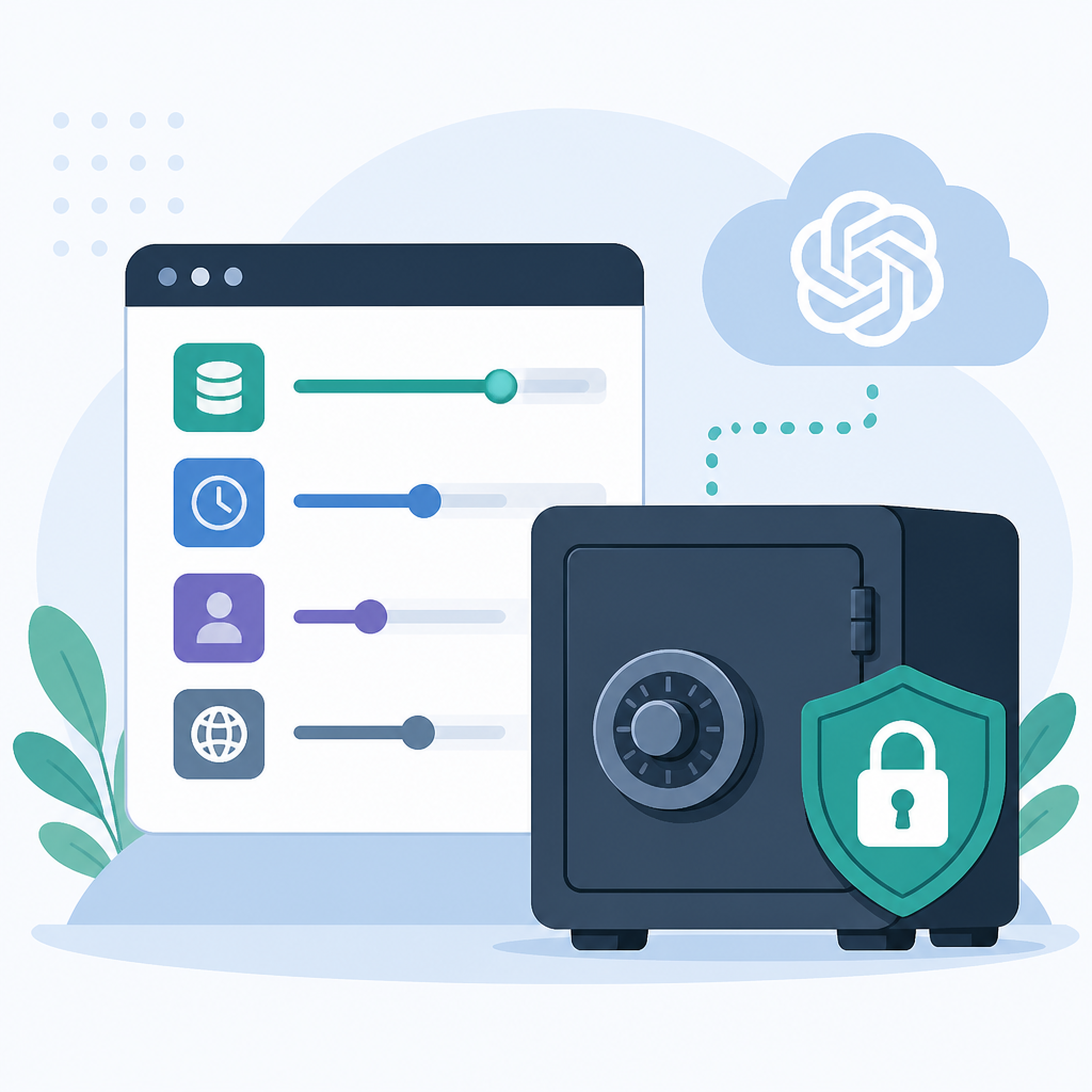 OpenAI data controls let you keep logs tighter