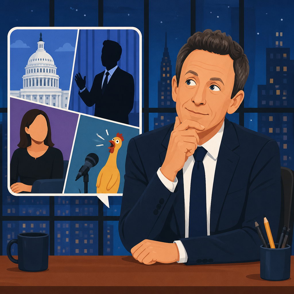 怎麼看 Seth Meyers 本週節目