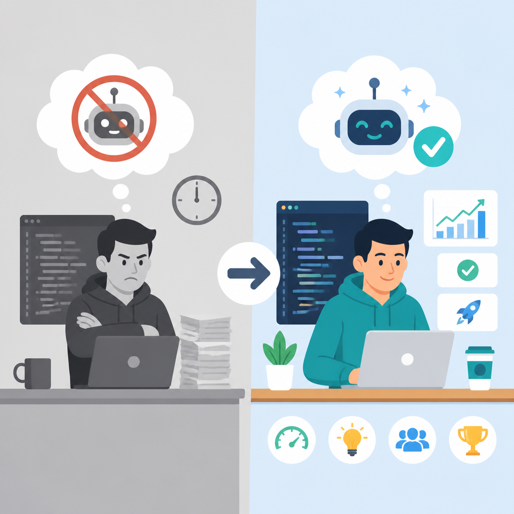 Why coders should stop refusing to work without AI