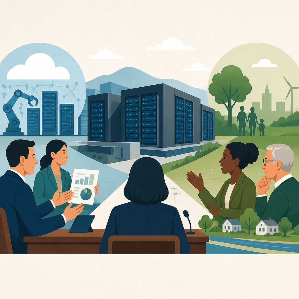 Why Data Center Narratives Are Now a Public Policy Fight