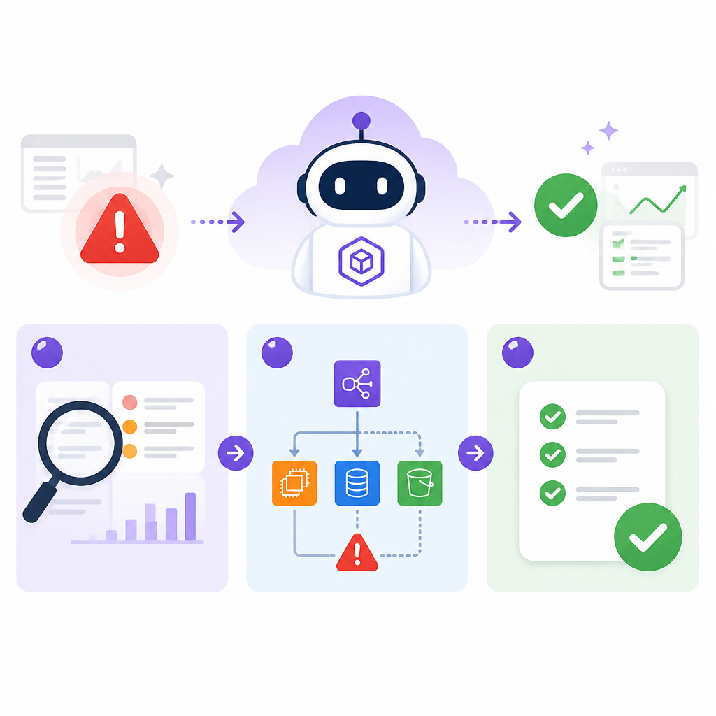 AWS DevOps Agent 把事故排查變成三步