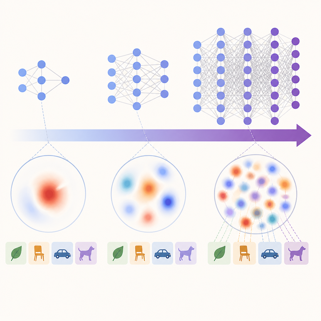 How neuron selectivity changes as models scale