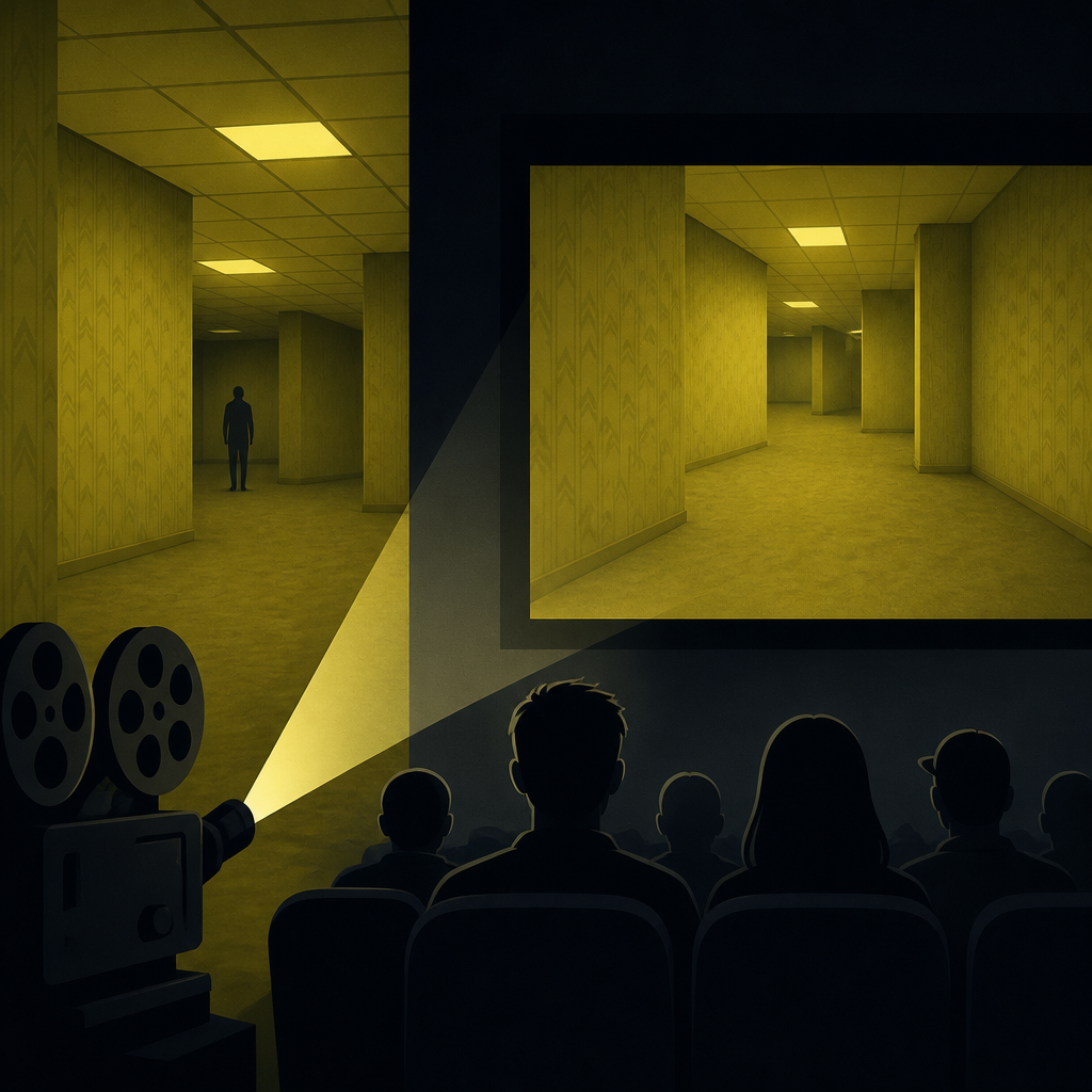 Backrooms movie turns internet horror into cinema