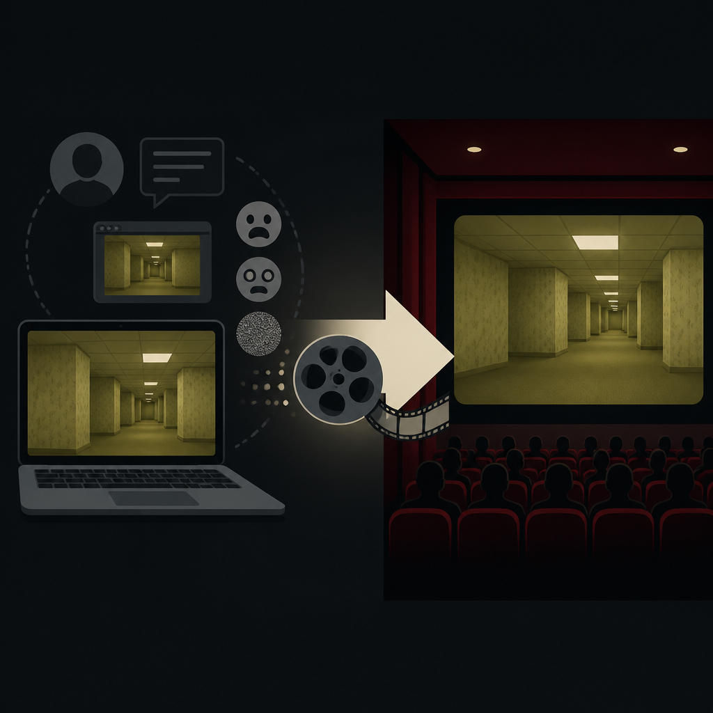 Backrooms movie turns internet horror into cinema