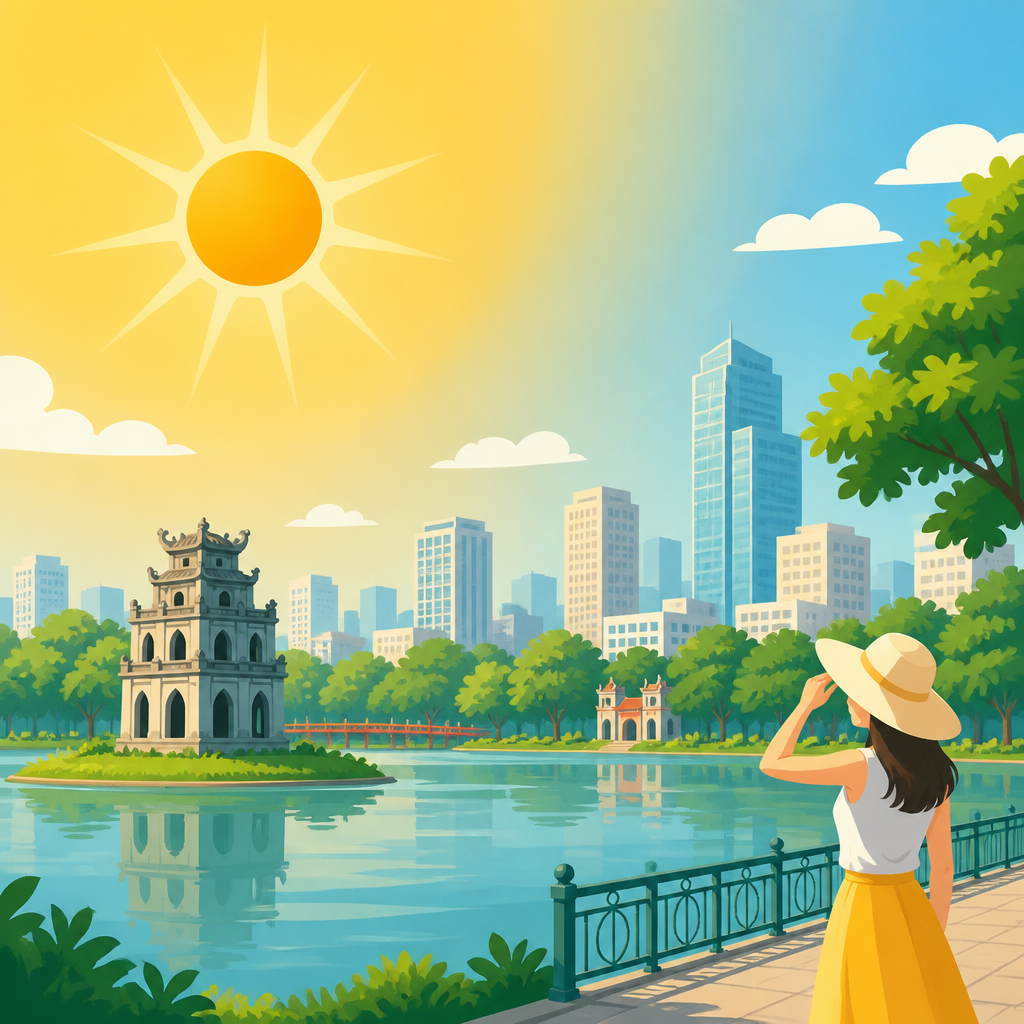 Dự báo thời tiết ngày mai 2/6/2026: Hà Nội nắng nóng