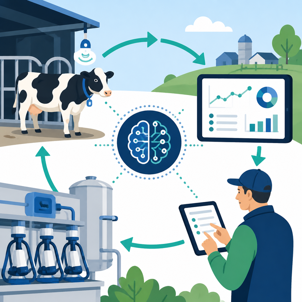 AI turns dairy ops into a tighter feedback loop