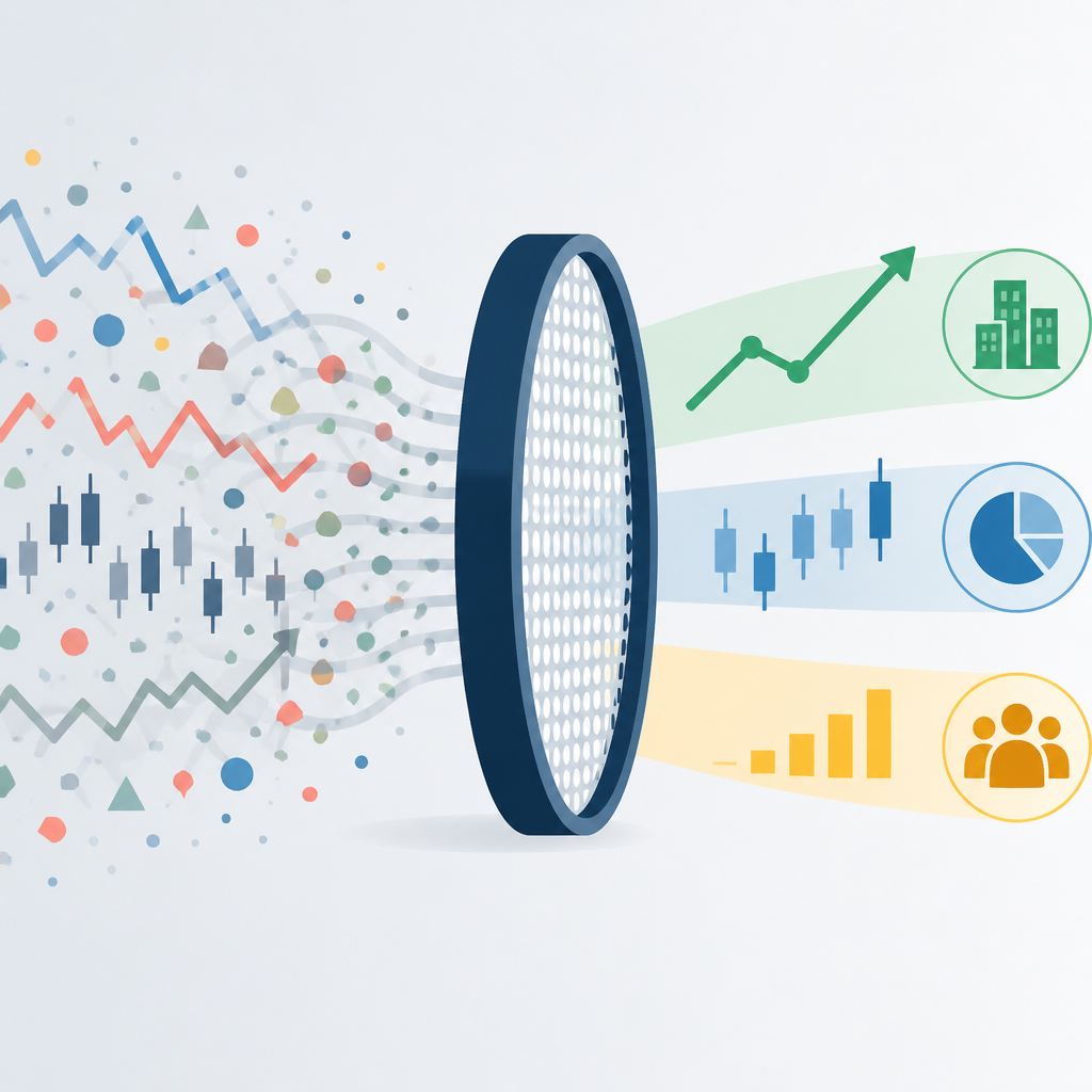 FT company announcements turn market noise into filters