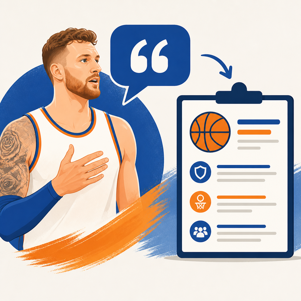 Hartenstein’s Knicks quote into a clean recap