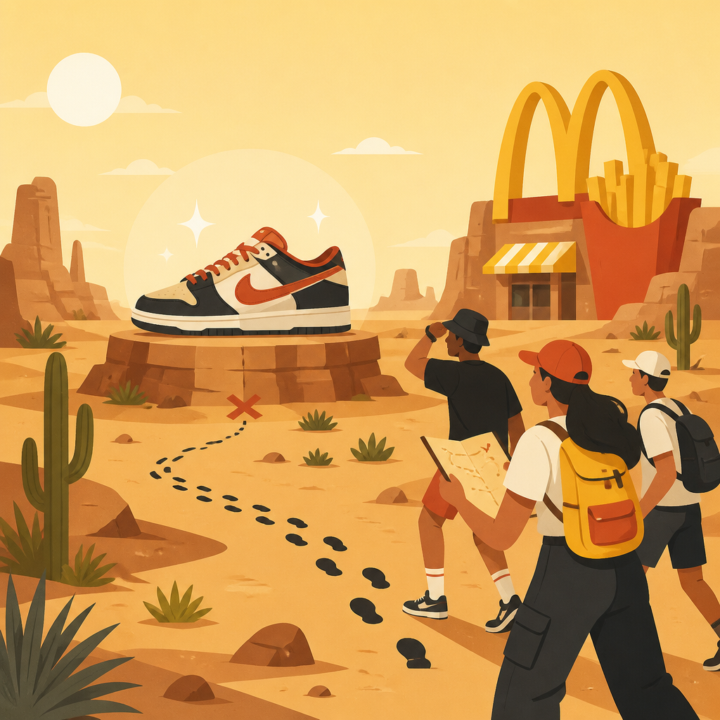 Why Nike and McDonald’s Turned a Sneaker Drop Into a Desert Hunt