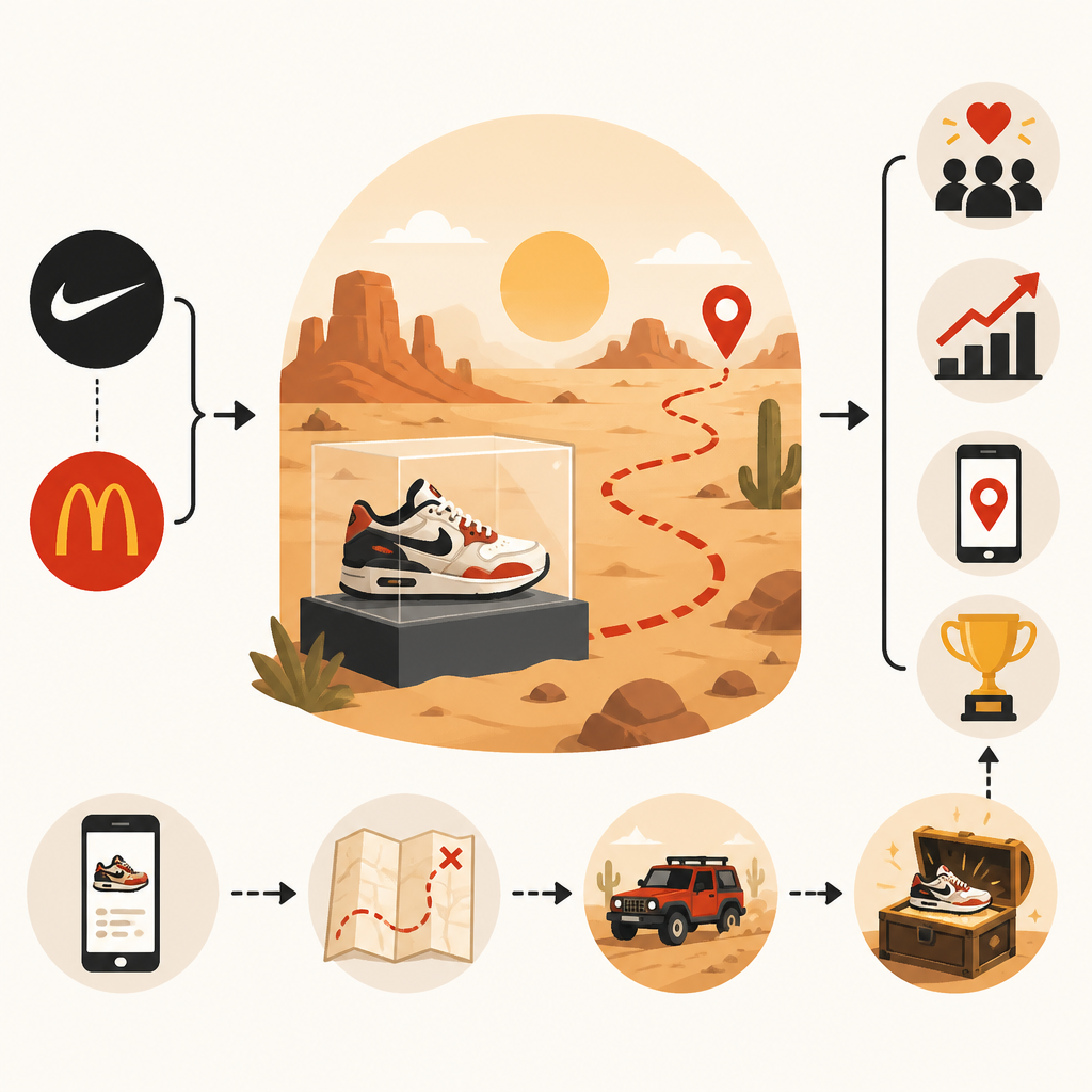Why Nike and McDonald’s Turned a Sneaker Drop Into a Desert Hunt