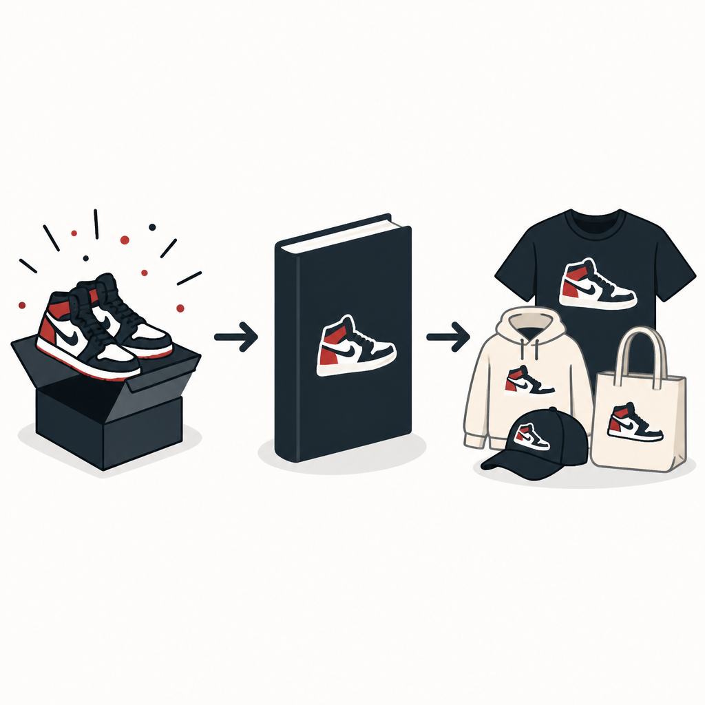 Book 2 turns a sneaker drop into merch