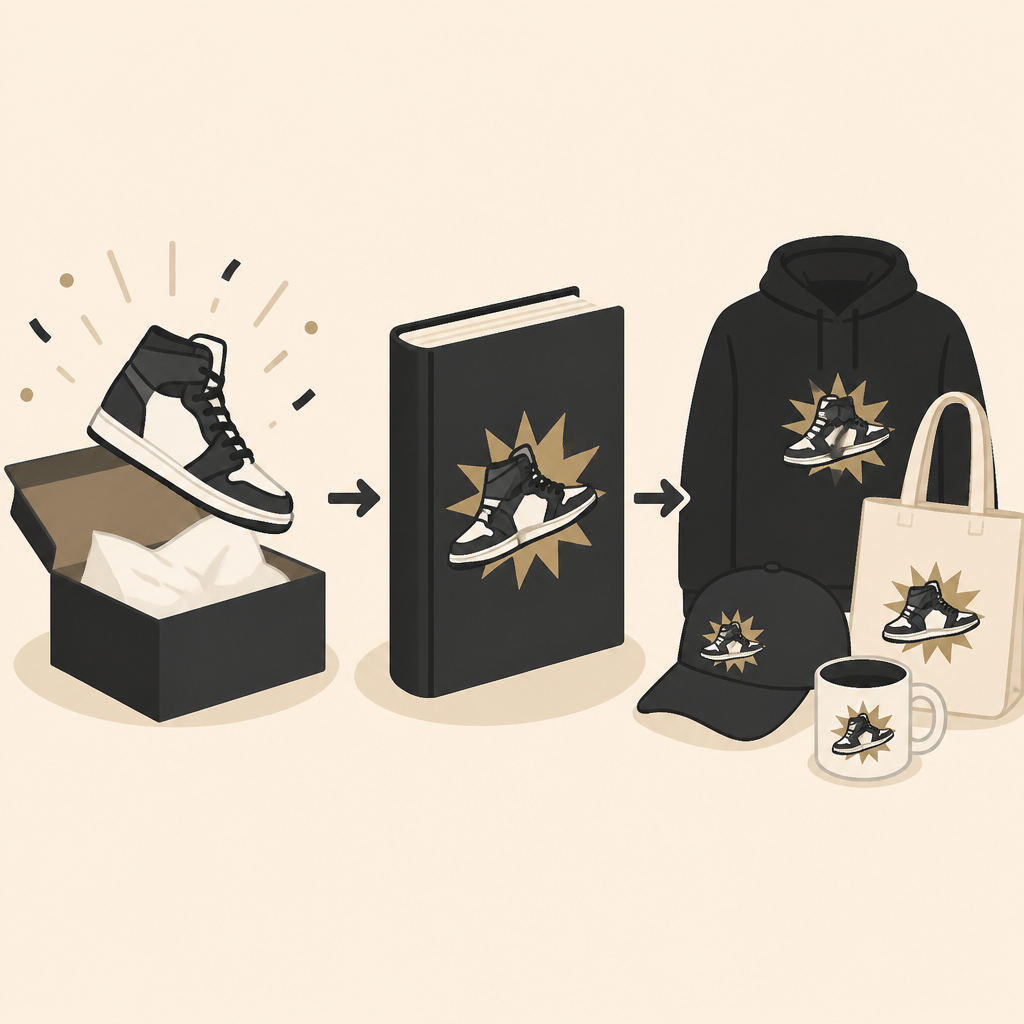 Book 2 turns a sneaker drop into merch
