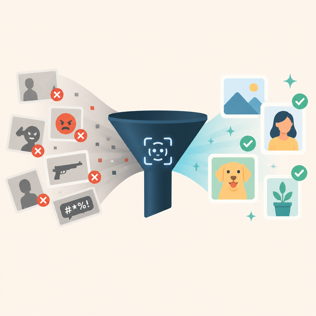 Amazon Rekognition turns moderation into a filter