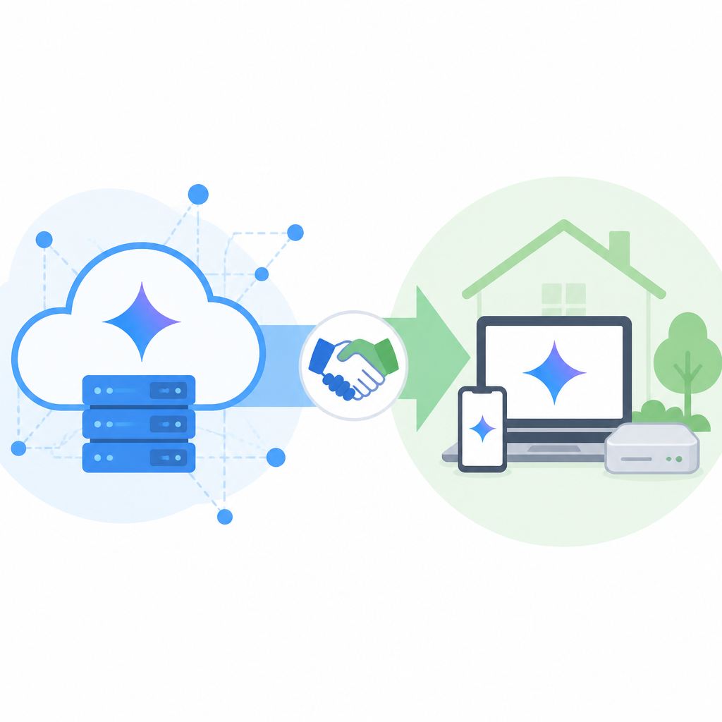 Apple’s Gemini deal turns cloud AI into local AI